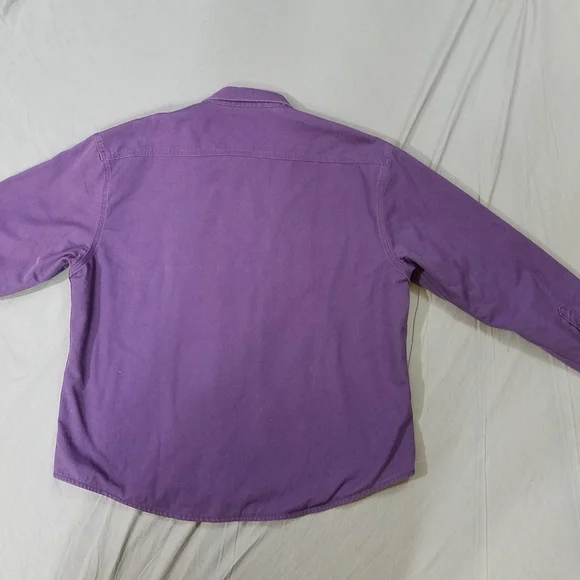 Cabela's shirt jacket purple outdoor wear large - Picture 8 of 9